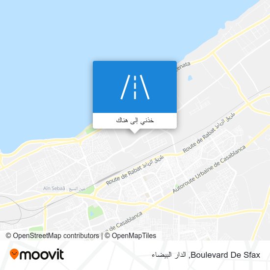 خريطة Boulevard De Sfax
