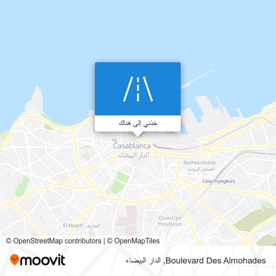 خريطة Boulevard Des Almohades