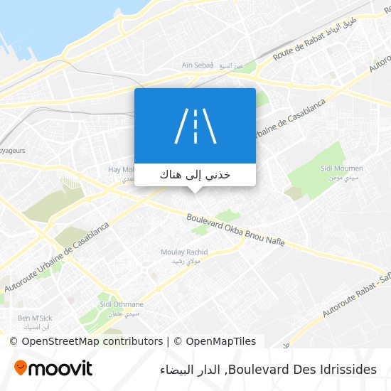 خريطة Boulevard Des Idrissides