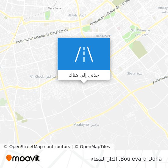 خريطة Boulevard Doha