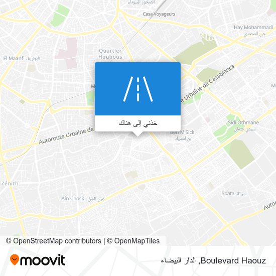 خريطة Boulevard Haouz