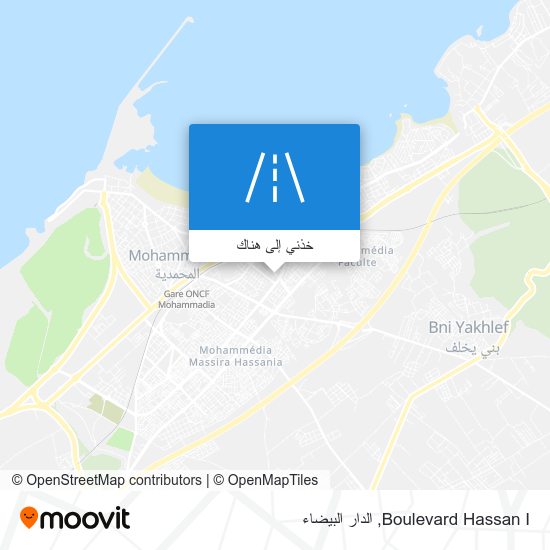 خريطة Boulevard Hassan I
