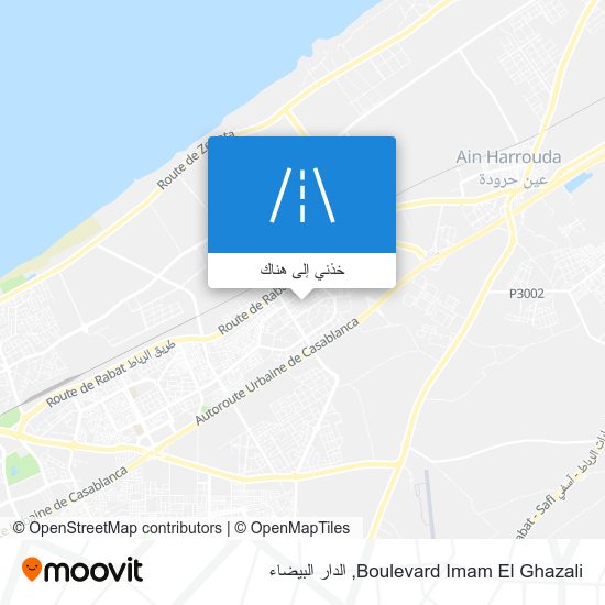 خريطة Boulevard Imam El Ghazali