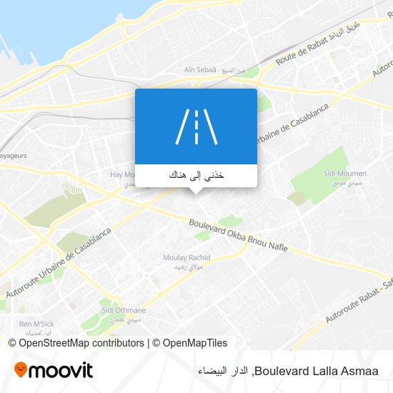 خريطة Boulevard Lalla Asmaa