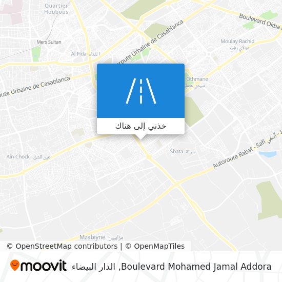 خريطة Boulevard Mohamed Jamal Addora