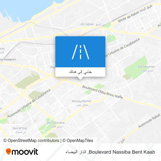 خريطة Boulevard Nassiba Bent Kaab