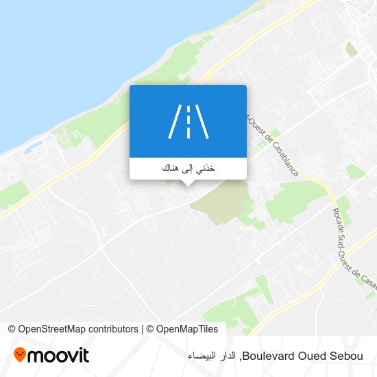 خريطة Boulevard Oued Sebou