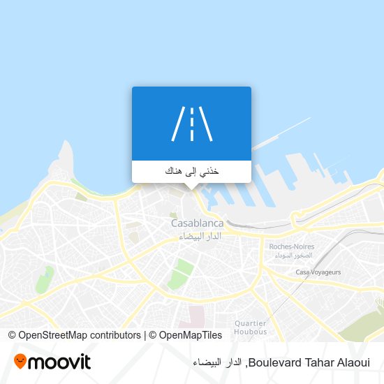 خريطة Boulevard Tahar Alaoui