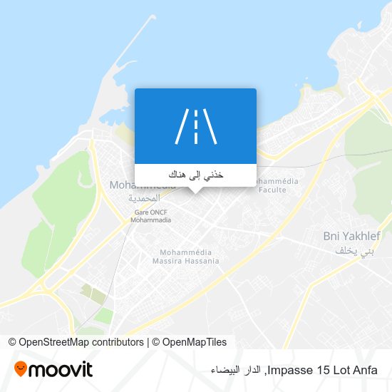 خريطة Impasse 15 Lot Anfa