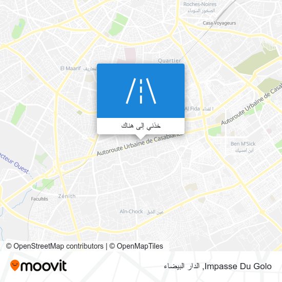 خريطة Impasse Du Golo