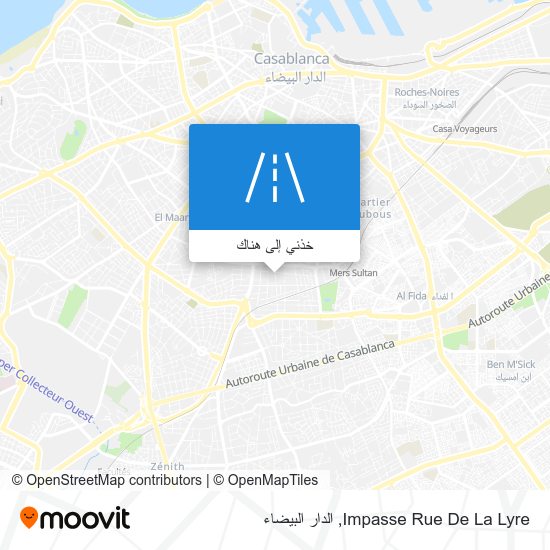 خريطة Impasse Rue De La Lyre