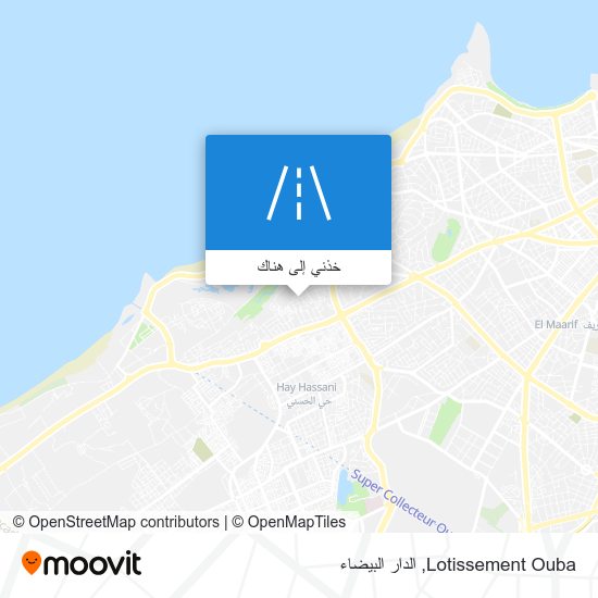 خريطة Lotissement Ouba