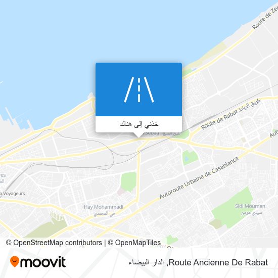 خريطة Route Ancienne De Rabat