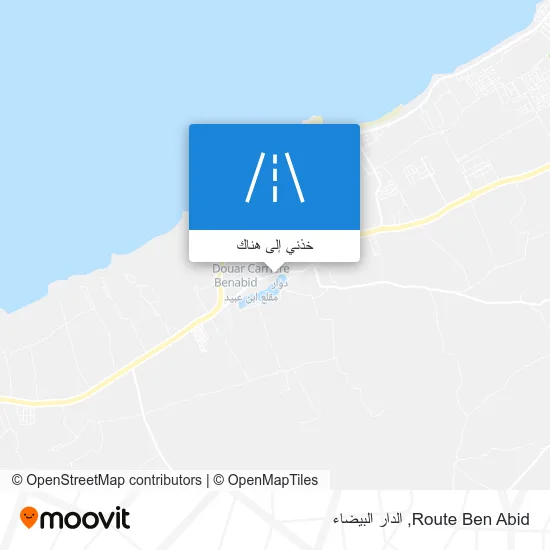 خريطة Route Ben Abid