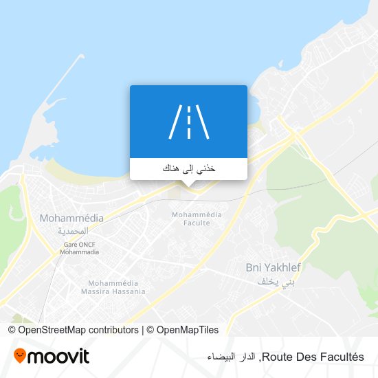 خريطة Route Des Facultés