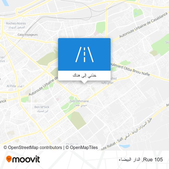 خريطة Rue 105