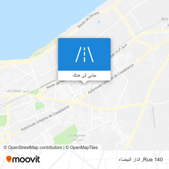 خريطة Rue 140
