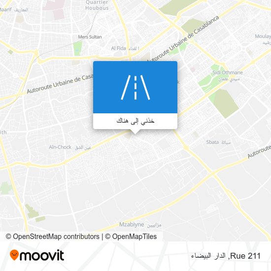 خريطة Rue 211