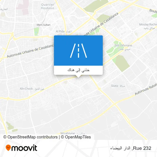 خريطة Rue 232