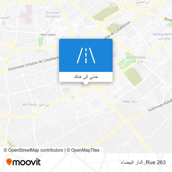 خريطة Rue 263