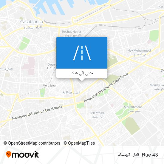 خريطة Rue 43