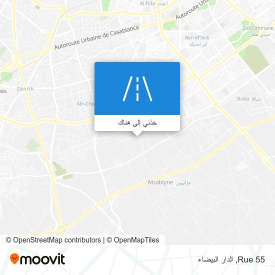 خريطة Rue 55