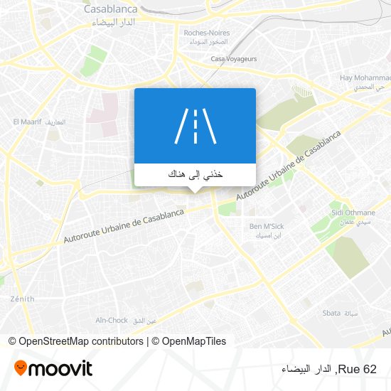خريطة Rue 62