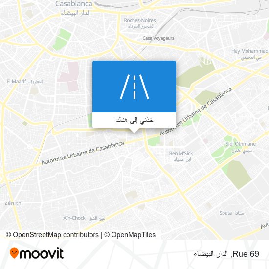 خريطة Rue 69