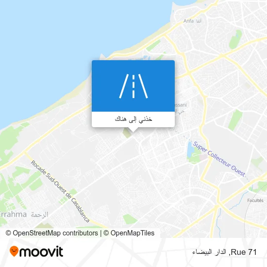 خريطة Rue 71