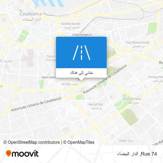 خريطة Rue 74