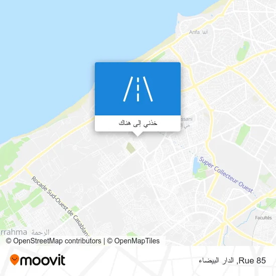 خريطة Rue 85