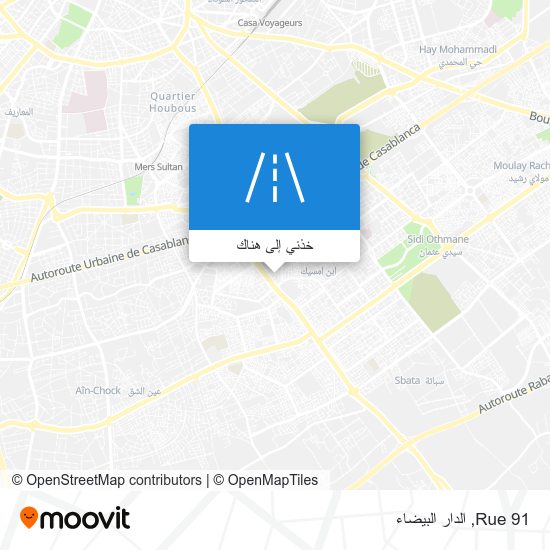 خريطة Rue 91