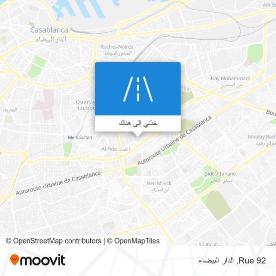 خريطة Rue 92