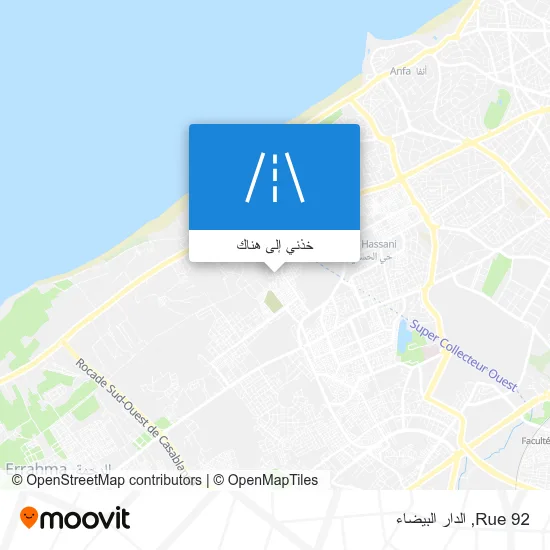 خريطة Rue 92
