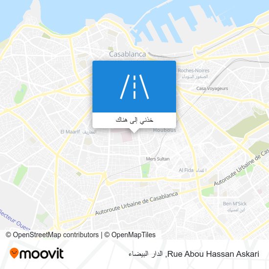 خريطة Rue Abou Hassan Askari
