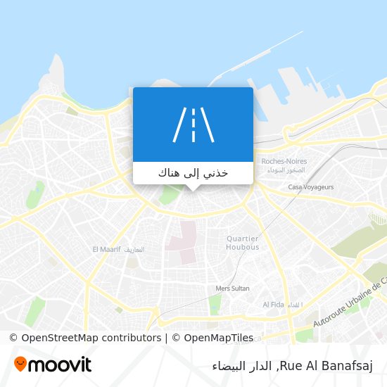 خريطة Rue Al Banafsaj