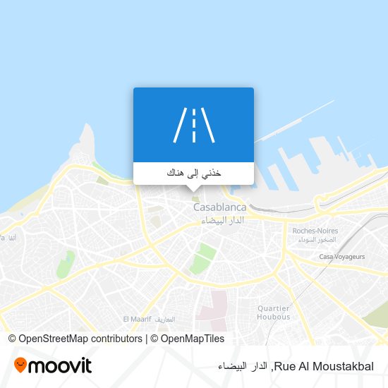 خريطة Rue Al Moustakbal