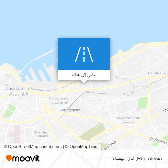 خريطة Rue Alesia
