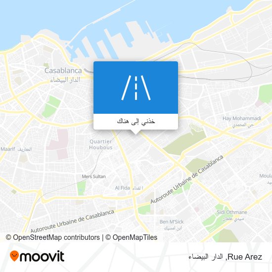 خريطة Rue Arez