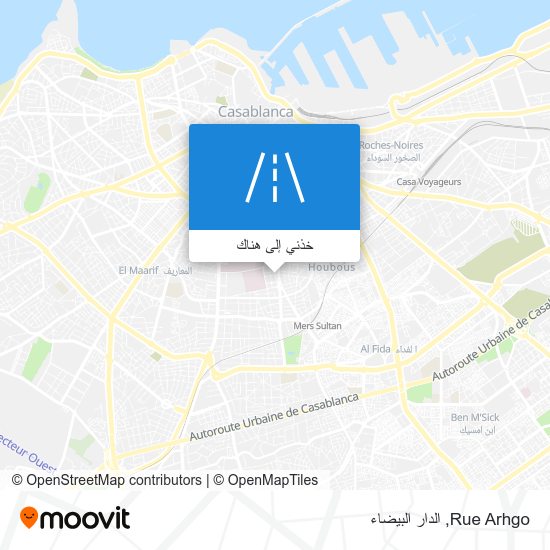 خريطة Rue Arhgo