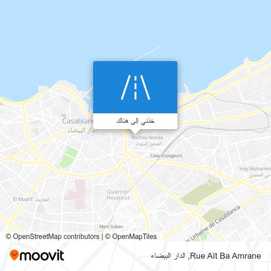 خريطة Rue Aït Ba Amrane