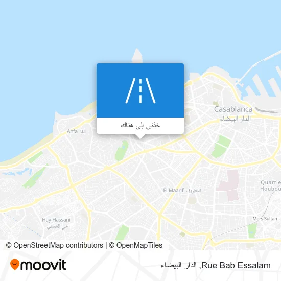 خريطة Rue Bab Essalam