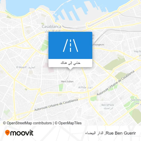 خريطة Rue Ben Guerir