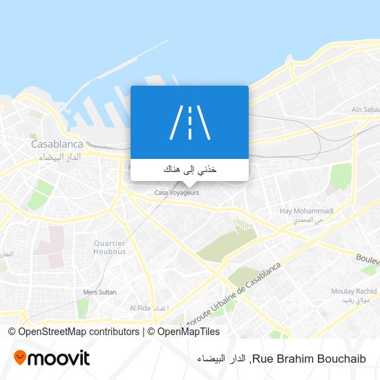 خريطة Rue Brahim Bouchaib