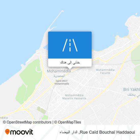 خريطة Rue Caïd Bouchaï Haddaoui