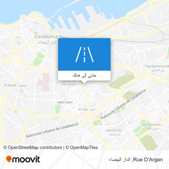 خريطة Rue D'Argan