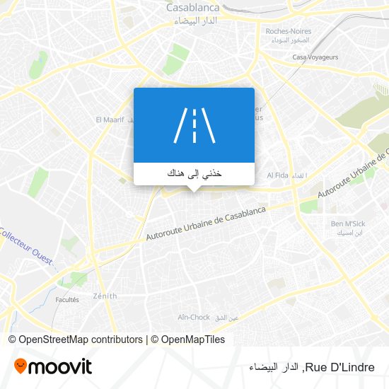 خريطة Rue D'Lindre