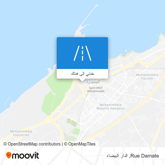 خريطة Rue Damate