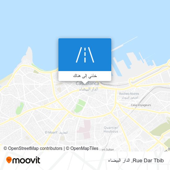 خريطة Rue Dar Tbib