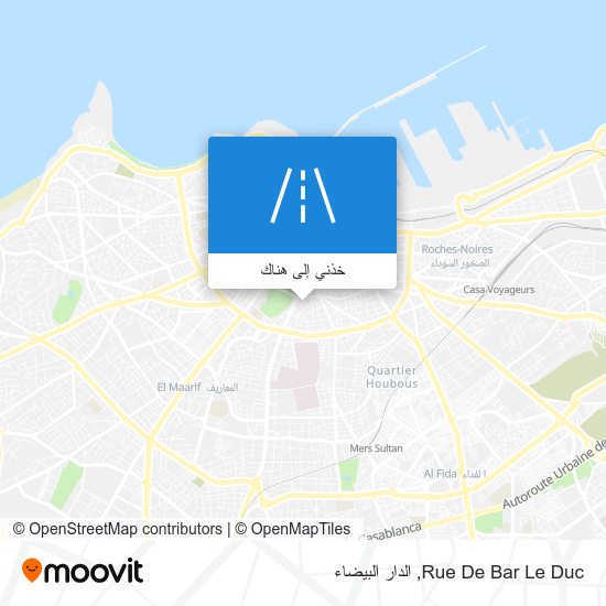 خريطة Rue De Bar Le Duc